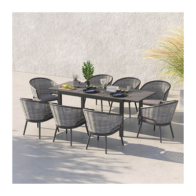 50 фунтов вес стола АЗУНИОН Luxury Restaurant Garden Furniture Mixed Wicker Chair Set