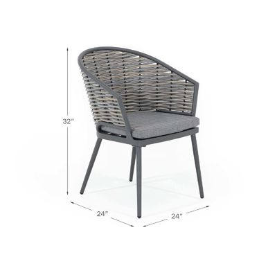 50 фунтов вес стола АЗУНИОН Luxury Restaurant Garden Furniture Mixed Wicker Chair Set
