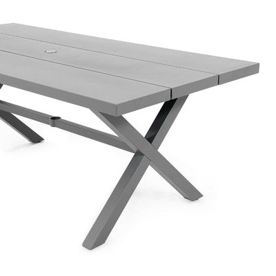 AJUNION X-образный столовый набор для ресторана 76"D x 36"W x 30'H размер стола