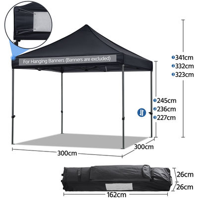 Наружный пляжный солнцезащитный тент беседка палатка D300 x W300 x H341cm Pop Up Canopy с мешком для песка