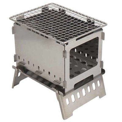 20*15*21 см или OEM Огненные ямы Нержавеющая сталь Мини складная печь для кемпинга для пикников