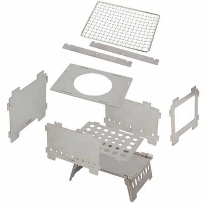 20*15*21 см или OEM Огненные ямы Нержавеющая сталь Мини складная печь для кемпинга для пикников