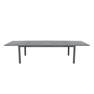 Металлическая мебель для наружной работы обеденный набор AJUNION Luxury Aluminum Expandable Metal Table