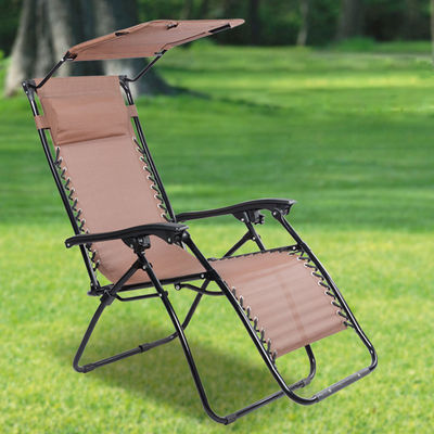 Custom Logo Traditional Design Style Chaise Folding Recliner Lounge Chair для кемпинга