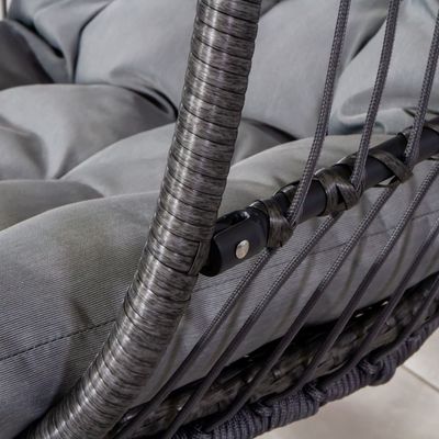 Стальная рама W100xL95xH200 см Садовый кресло для отдыха на улице