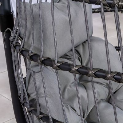 Стальная рама W100xL95xH200 см Садовый кресло для отдыха на улице