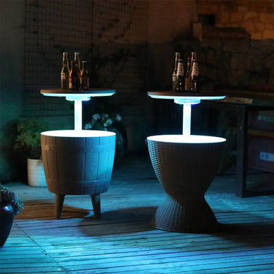 48.5*48.5*57.5cm Custom Logo Ice Cooler Lift Top Coffee Wine Beer Table для кемпинга на открытом воздухе