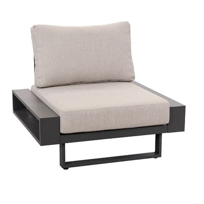 AJUNION Luxury Aluminum Sofa Set Мебель с кофейным столом Размер L 120 x W80 x H26cm