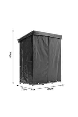 Высокая вместимость W110 x D70 x H145cm Хранилище для хранения древесины для помещений на открытом воздухе