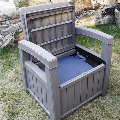 Банкет Внешний сад Гостиничный Дверь Водостойкий Пластиковый LoveSeat Диван Стул Комплект с столом