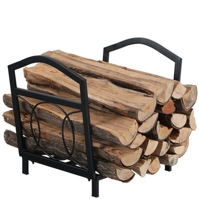 17"L x 13"W x 16"H Маленький держатель бревна для дров