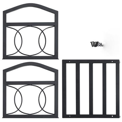 17"L x 13"W x 16"H Маленький держатель бревна для дров