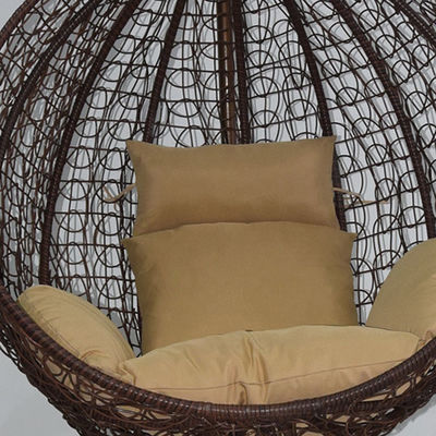 Наружный балкон Садовый гостиная Висячий кресло с яйцами с ПЭ Wicker Rattan дизайн