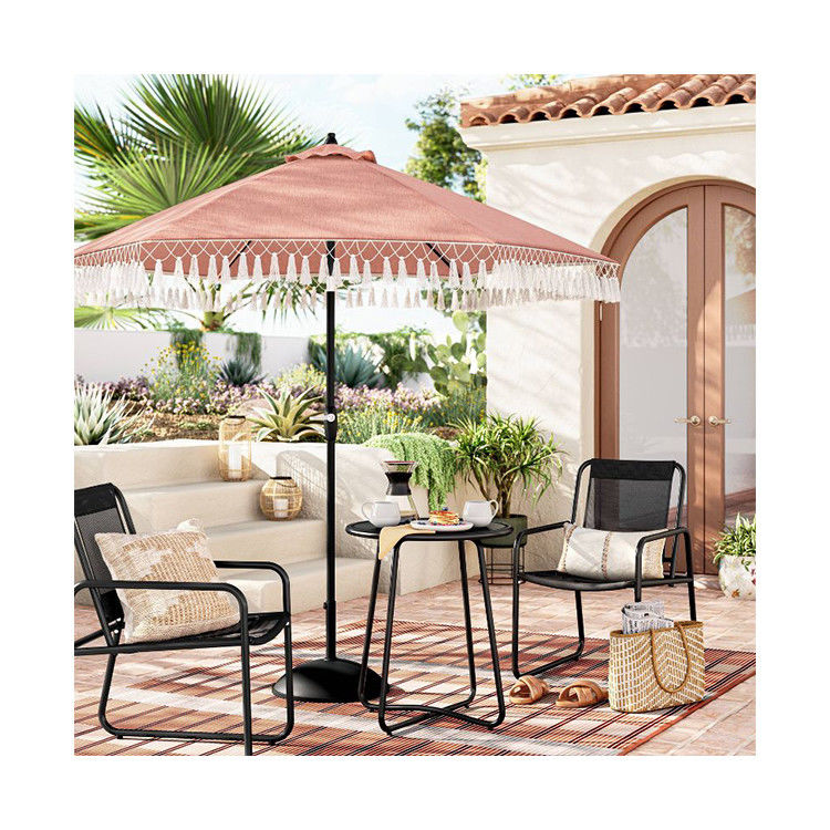 AJUNION 3pc Metal Patio Bistro Set идеально подходит для садовых диванов и мебели на балконе
